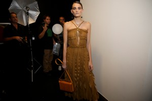 Backstage at Salvatore Ferragamo Spring 2016
