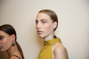 Backstage at Salvatore Ferragamo Spring 2016