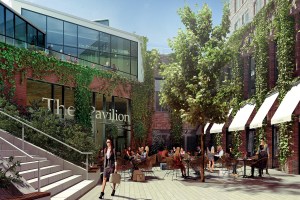 A view of the new Sloane Street development.