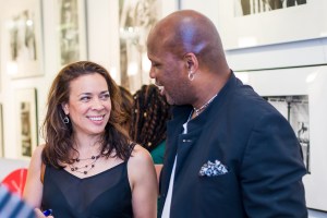 At the Style Noir pop-up exhibition.