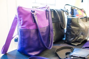 Wilbur Pack Jr.’s SK Wilbur handbags.