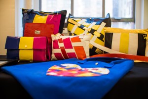 Wilbur Pack Jr.’s SK Wilbur handbags.