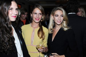 Tatiana Santo Domingo, Eugenie Niarchos & Sabine Getty