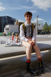 Around campus at Central Saint Martins in London as the fall semester began.