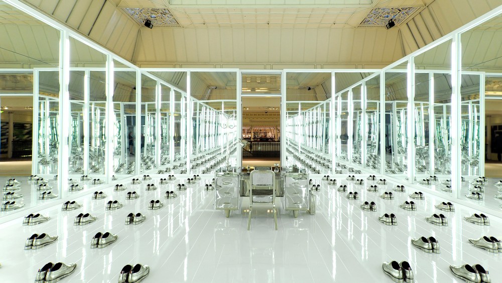 Inside the Thom Browne Pop-up at Le Bon Marché.