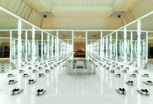 Inside the Thom Browne Pop-up at Le Bon Marché.