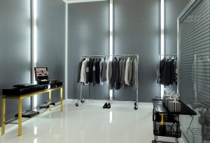 Inside the Thom Browne Pop-up at Le Bon Marché.