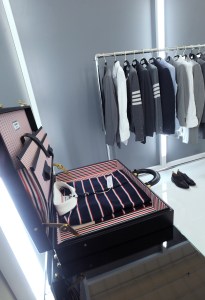 Inside the Thom Browne Pop-up at Le Bon Marché.