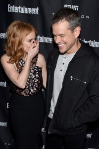 Jessica Chastain and Matt Damon