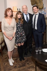 Susan Sarandon, Lorene Scafaria, J.K. Simmons and Jason Ritter.