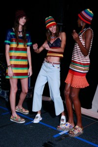 Backstage at Tommy Hilfiger RTW Spring 2016