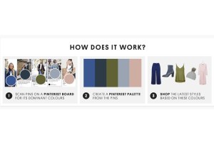 A look at the Pinterest Palette for Topshop.