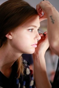 Backstage at Tory Burch RTW Spring 2016