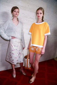 Backstage at Tory Burch RTW Spring 2016