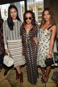 Liu Wen, Maggie Q and Jessica Alba.