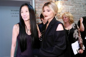 Backstage at Vera Wang RTW Spring 2016