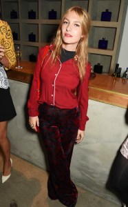 Josephine De la Baume Victoria, Victoria Beckham Dinner London Fashion Week 2015