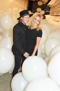 Dougie Poynter and Ellie Goulding Victoria, Victoria Beckham Dinner London Fashion Week 2015
