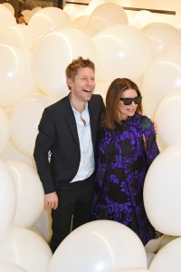 Christopher Bailey and Natalie Massenet Victoria, Victoria Beckham Dinner London Fashion Week 2015