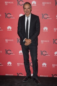 Carlo Capasa Vogue China 10th Anniversary at 2015 Milan Fashion Week