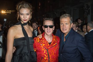 Karlie Kloss, Jeremy Scott and Mario Testino Vogue China 10th Anniversary at 2015 Milan Fashion Week