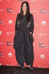 Uma Wang Vogue China 10th Anniversary at 2015 Milan Fashion Week