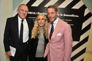 Henri Pinault, Franca Sozzani, Lapo Elkann Empower Talents 3 Party 2015
