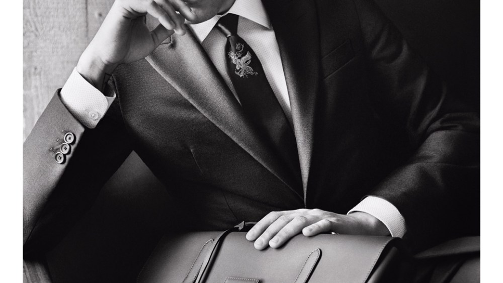 Xavier Dolan in the Louis Vuitton fall campaign