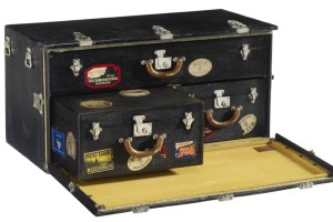 A Louis Vuitton trunk to be displayed at the Grand Palais