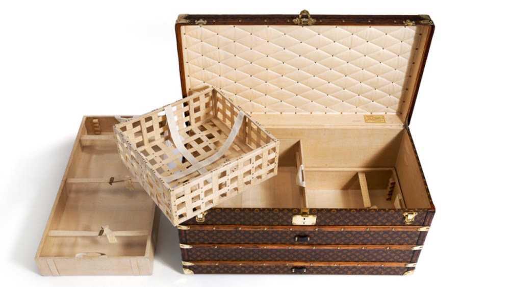 A Louis Vuitton trunk to be displayed at the Grand Palais