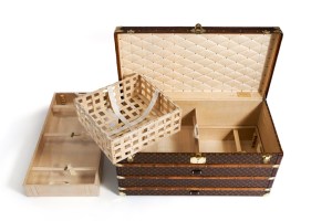 A Louis Vuitton trunk to be displayed at the Grand Palais