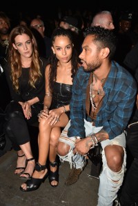 Riley Keough, Zoe Kravitz and Miguel.