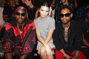 2 Chainz, Kendall Jenner and Miguel.