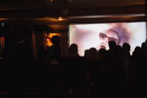 A screen grab from the "Milky Way" Thierry Lasry x Ali Mahdavi Paris Fashion Week SS16 After Party