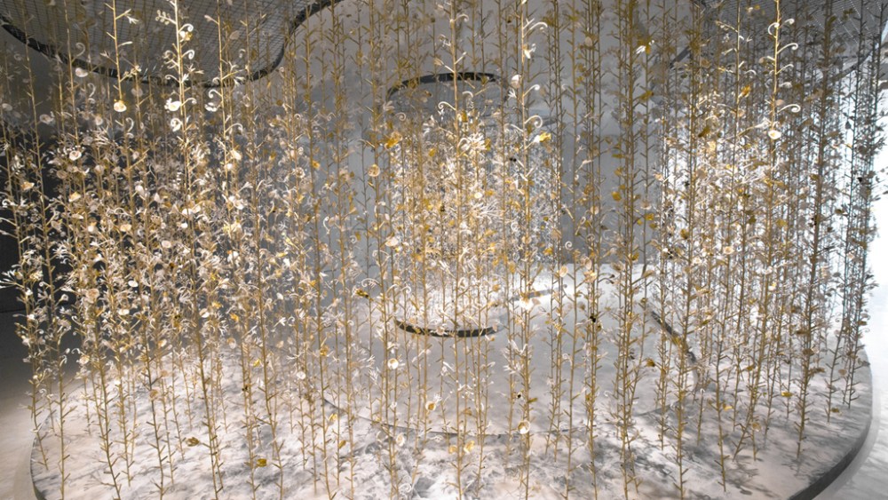 Kris Ruhs installation at the Azzedie Alaïa gallery