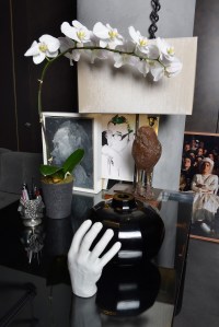 A detailed view of Alber Elbaz's office at Lanvin