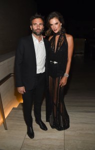 Jamie Mazur with Alessandra Ambrosio