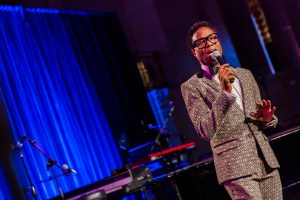 Billy Porter performs at the 2015 Angel Ball