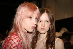 Backstage at Carven RTW Spring 2016