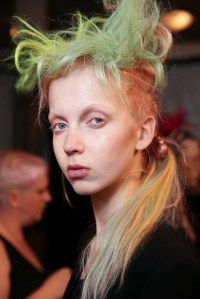 Backstage at Haider Ackermann Spring 2016