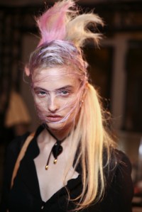 Backstage at Haider Ackermann Spring 2016