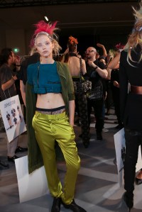 Backstage at Haider Ackermann Spring 2016