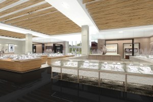 A rendering of the new Bloomingdale's in Hawaii.