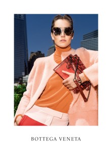 A visual from the Bottega Veneta Cruise 2016 advertising campaign.