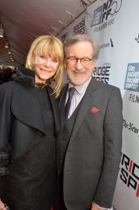 Steven Spielberg and Kate Capshaw