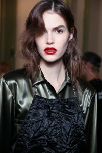 Backstage at Nina Ricci Spring 2016