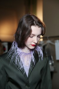 Backstage at Nina Ricci Spring 2016