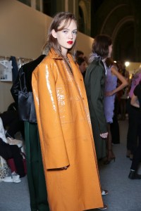 Backstage at Nina Ricci Spring 2016