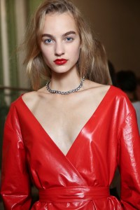 Backstage at Nina Ricci Spring 2016