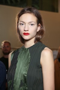 Backstage at Nina Ricci Spring 2016